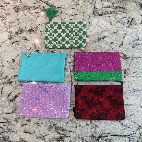 Ipsy Makeup Bags - 5‎ count - Picture 1 of 7